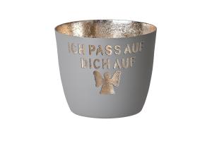 Madras Windlicht Ich passe auf Dich auf